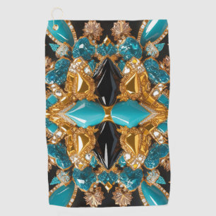Golfhanddoek met Bahamas kleuren