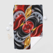 Golfhanddoek met Duitse kleuren (Insitu)