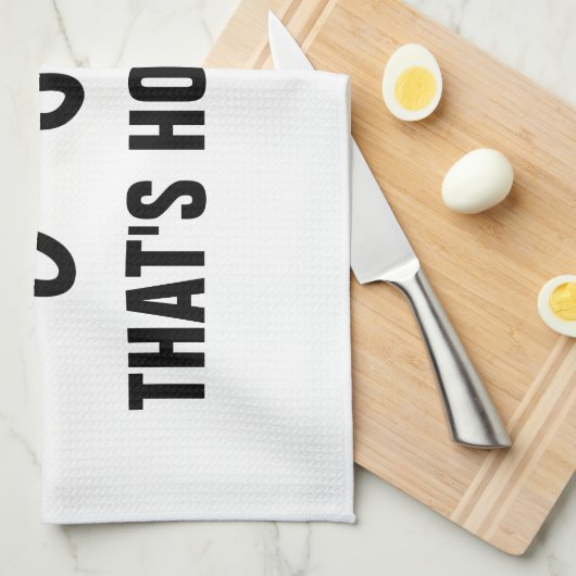 Golfhanddoek met grappige bal en aangepaste slogan theedoek (Quarter Fold)