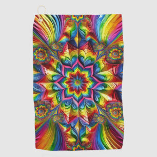 Golfhanddoek met LGBTQ kleuren