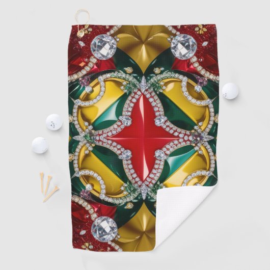 Golfhanddoek met Los Angeles kleuren (Insitu)