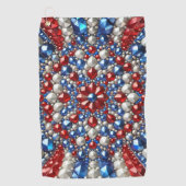 Golfhanddoek met Nederlandse kleuren (Voorkant)