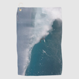 Golfhanddoek met surfen