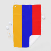 Golfhanddoek met vlag van Armenië (Insitu)