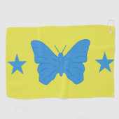 Golfhanddoek met vlag van Bady Bassit (Horizontaal)