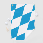 Golfhanddoek met vlag van Beieren, Duitsland (Insitu)