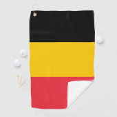 Golfhanddoek met vlag van België (Insitu)
