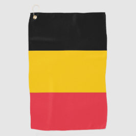Golfhanddoek met vlag van België