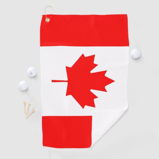 Golfhanddoek met vlag van Canada (Insitu)