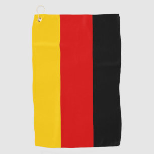 Golfhanddoek met vlag van Duitsland