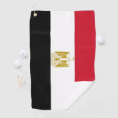 Golfhanddoek met vlag van Egypte (Insitu)