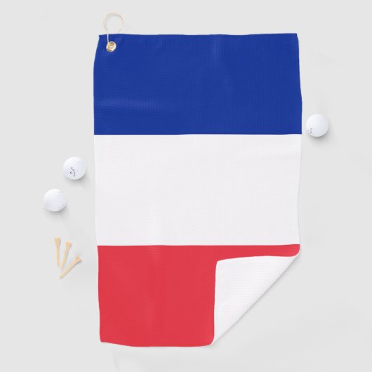 Golfhanddoek met vlag van Frankrijk (Insitu)