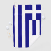 Golfhanddoek met vlag van Griekenland (Insitu)