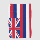 Golfhanddoek met vlag van Hawaï, Verenigde Staten (Voorkant)