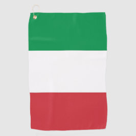 Golfhanddoek met vlag van Italië