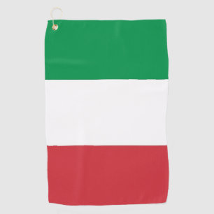 Golfhanddoek met vlag van Italië