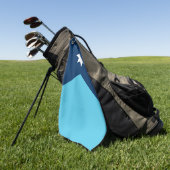 Golfhanddoek met vlag van Minnesota, VS (Groen)