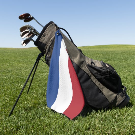 Golfhanddoek met vlag van Nederland (Groen)