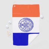 Golfhanddoek met vlag van New York City (Insitu)