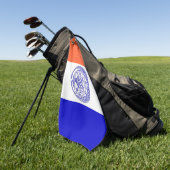 Golfhanddoek met vlag van New York City (Groen)