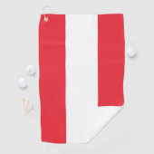 Golfhanddoek met vlag van Oostenrijk (Insitu)