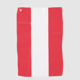 Golfhanddoek met vlag van Oostenrijk
