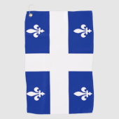 Golfhanddoek met vlag van Quebec, Canada (Voorkant)