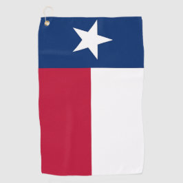 Golfhanddoek met vlag van Texas, Verenigde Staten