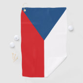 Golfhanddoek met vlag van Tsjechië (Insitu)