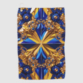 Golfhanddoek met Zweedse kleuren (Voorkant)