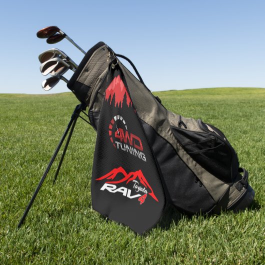Golfhanddoek Rav4 (Groen)