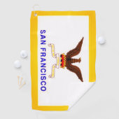 Golfhanddoek van de stad San Francisco (Insitu)