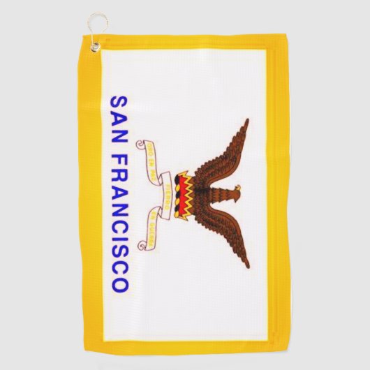 Golfhanddoek van de stad San Francisco (Voorkant)