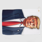 golfhanddoek van Trump (Horizontaal)