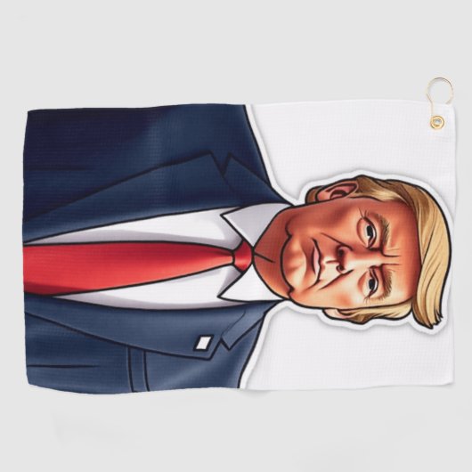 golfhanddoek van Trump (Horizontaal)