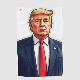 golfhanddoek van Trump