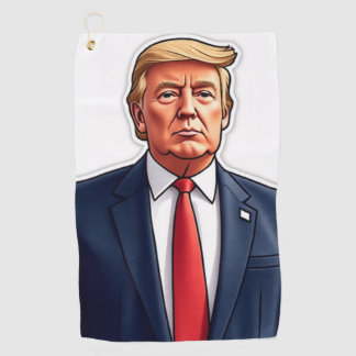 golfhanddoek van Trump