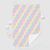 Golfhanddoek voor regenbooggolven (Insitu)