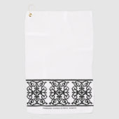 Golfhanddoek - Washington St Bank (Voorkant)