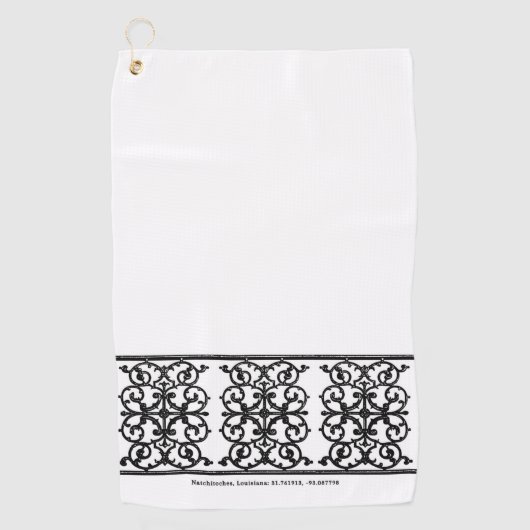 Golfhanddoek - Washington St Bank (Voorkant)