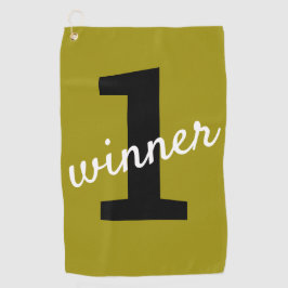 Golfhanddoek "winnaar"
