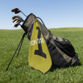 Golfhanddoek "winnaar" (Groen)