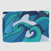 Golfhanddoek - Zee (Horizontaal)