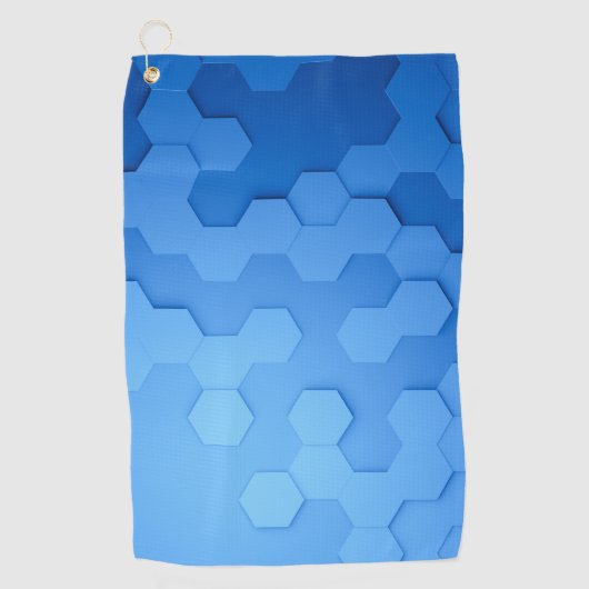 Golfhanddoek - Zwart&Wit (Voorkant)