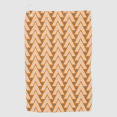 Golfhanddoeken - rijen snijhoeken golfhanddoek (Voorkant)