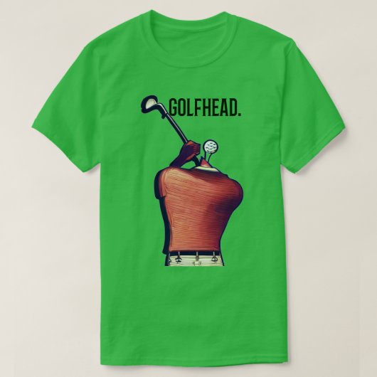 Golfhead T-shirt (Design voorkant)