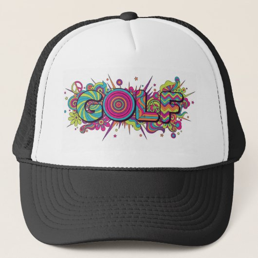 Golfhoed Trucker Pet (Voorkant)