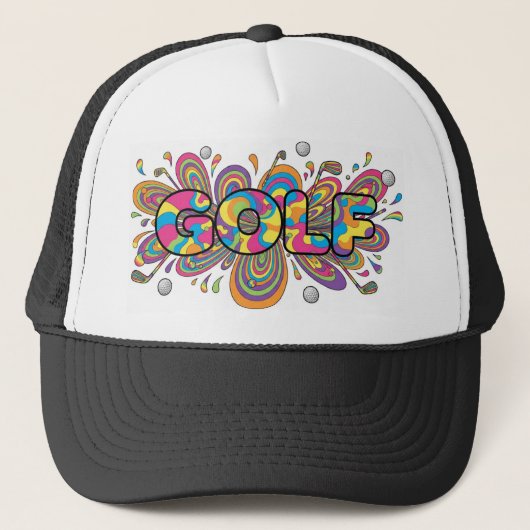 Golfhoed Trucker Pet (Voorkant)