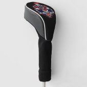 Golfhoes hoofddeksel voor ridder golfheadcover (Schuin)