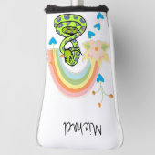 Golfhoofd Hoesje Snake Regenboog Golfheadcover (Draai 90)